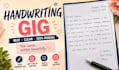 write anything with my neat handwriting