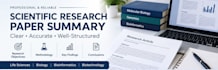 summarize scientific research papers and journal articles