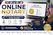 notarize UK US legal documents with fast online notarization