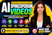 create ai spokesperson videos