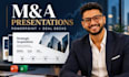 design investment banking powerpoint decks for mergers and acquisitions