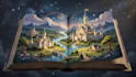 create cinematic children book trailer for book promotion