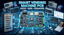 design vending machine pcb with rs232 mdb interface and embedded firmware