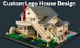 do custom lego moc 3d lego model in brinklink studio with building instruction