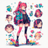 draw you as anime character style