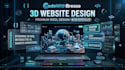 build a modern responsive animated website with HTML CSS javascript