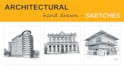 draw architectural hand drawn sketches