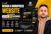 design a wordpress website that converts visitors into customers