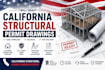 draft california structural permit drawings