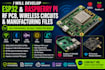 design esp32, raspberry pi rf pcb, wireless circuits and manufacturing files