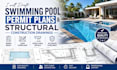 draft swimming pool permit plans and structural construction drawings