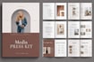 design clickable epk, media kit, press kit, one sheet and author website
