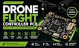 create drone flight controller pcb with stm32 imu uav drone and gps integration