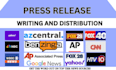 write press release PR distribution submit press release USA UK global news site