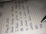 write anything  with my beautiful handwriting