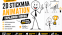 stickman animation 2d funny cartoon stickman explainer video