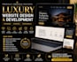 build luxury website design and website development