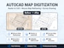 digitize your map into an accurate autocad drawing