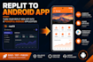 convert your replit app to android and publish it on google play