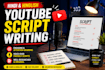 write engaging hindi and hinglish youtube video scripts
