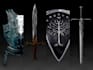 create fantasy weapon and item illustrations