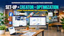 do facebook business page creation, setup and optimization