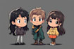 design cartoon characters for nft collections with metadata