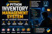 built python oop project with clean code and data storage