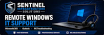 provide remote windows PC troubleshooting and IT support
