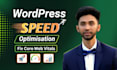 optimise wordpress speed and core web vitals