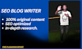 write SEO blog posts and articles for tech and businesses