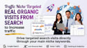 increase your website visibility with google organic traffic