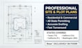 create property site plan plot plan for tx fl ca washington permit