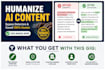 manually edit, proofread, and humanize your ai content