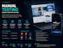 manually test your website and software
