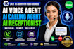 build an ai voice agent, ai calling agent and ai receptionist with vapi
