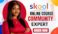 skool community setup skool credit repair skool course creation skool community