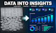 analyze your data and create visualizations and insights