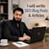 write SEO optimized blog posts and articles for your website