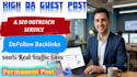 do high da guest post and seo outreach service