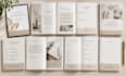design editable coaching workbook guide canva work and client workbook