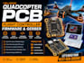 design quadcopter pcb, flight controller, firmware and gerber