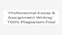 write plagiarism free essay, assignment and article in 24 hours