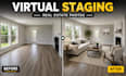 virtually stage your empty home with realistic furniture