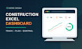 create a custom construction project tracker and excel dashboard