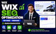 optimize wix website on page seo search console setup, wix optimization
