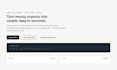clean, structure, and automate your messy business data
