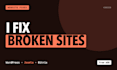 fix bugs and make changes on your website