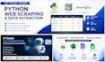 do python web scraping, data extraction, and automation