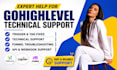 provide gohighlevel technical support troubleshooting workflow and CRM fixing